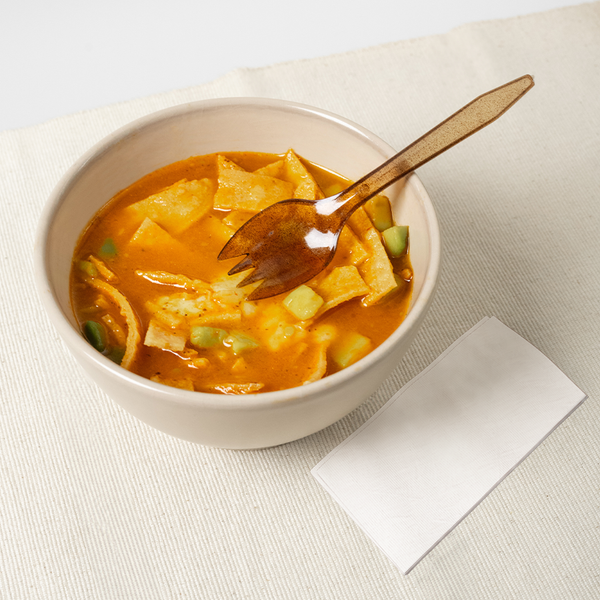 Sustainable Agave-Based Spork with Napkin Kit