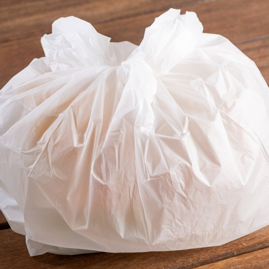 Biodegradable Cornstarch-Based Takeout Bags