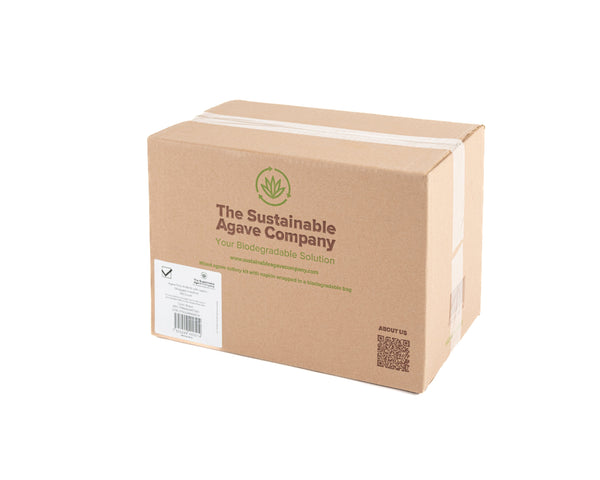 Sustainable Agave-Based Knife & Fork Kit