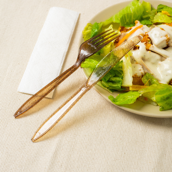 Sustainable Agave-Based Knife & Fork Kit