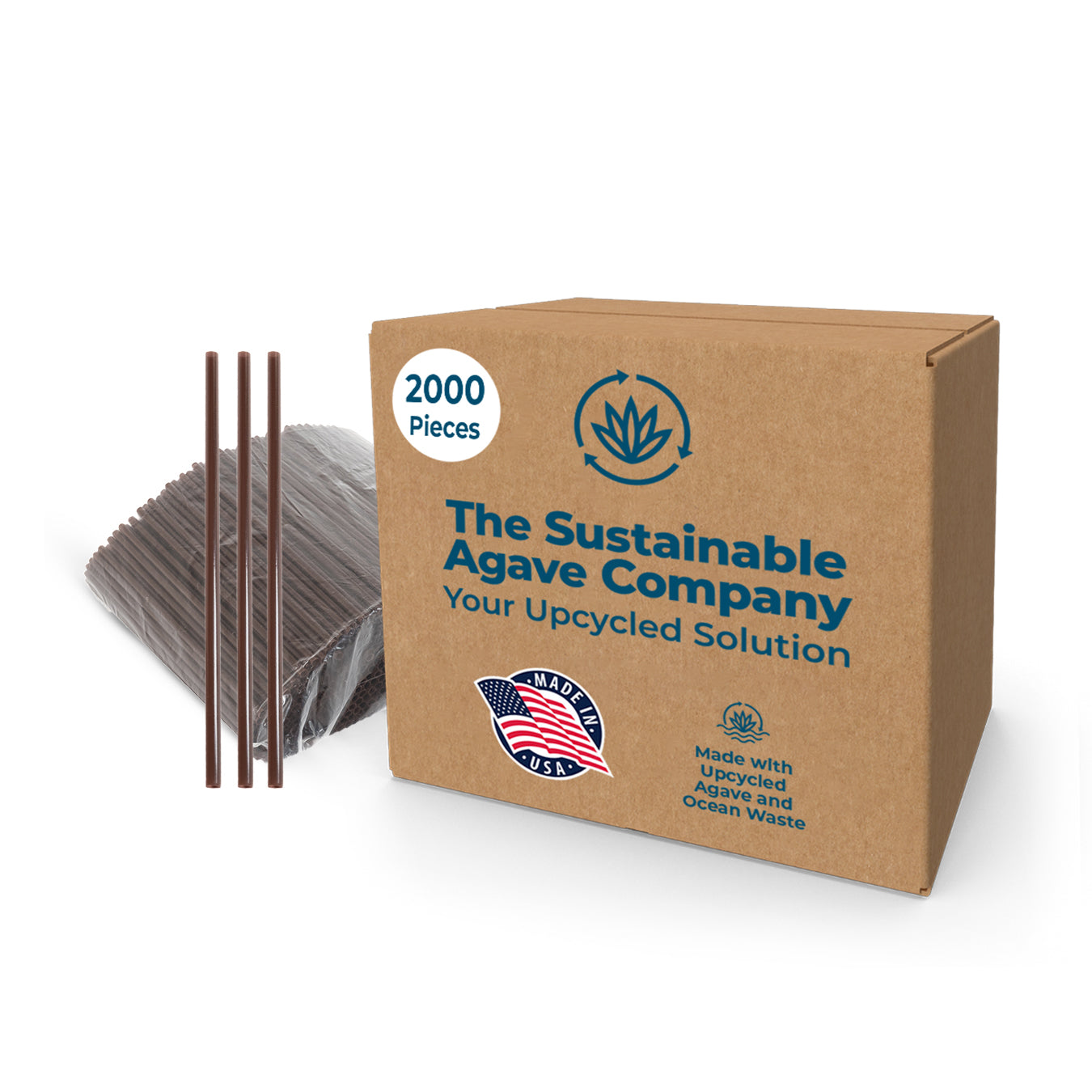 OceanKind - Recycled Ocean Plastic-Based Straws - Sustainable Agave Ltd