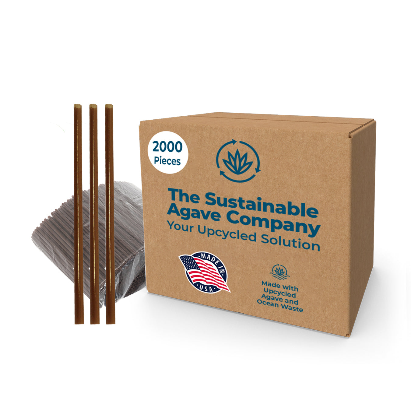 OceanKind - Recycled Ocean Plastic-Based Straws - Sustainable Agave Ltd
