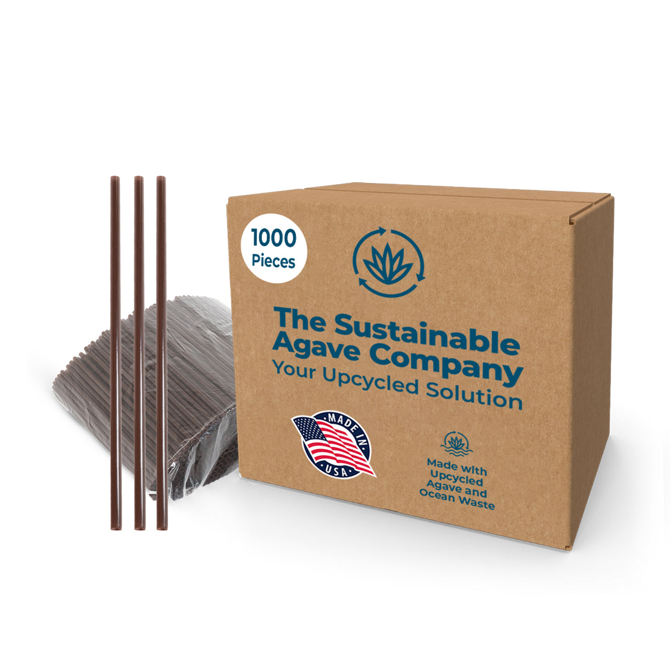 OceanKind - Recycled Ocean Plastic-Based Straws - Sustainable Agave Ltd