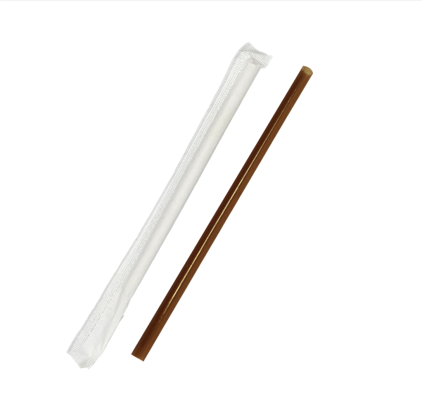 Sustainable Agave-Based Straws (Wrapped & Unbranded)