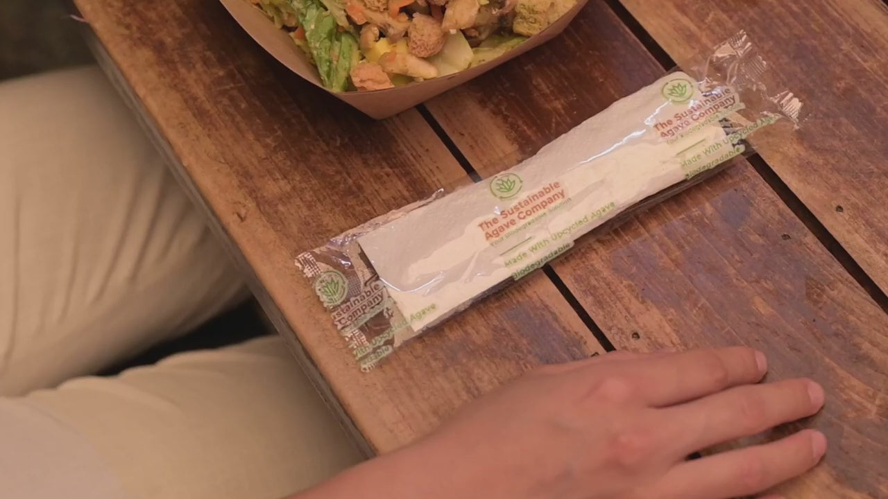 Biodegradable Agave-Based Cutlery Kit